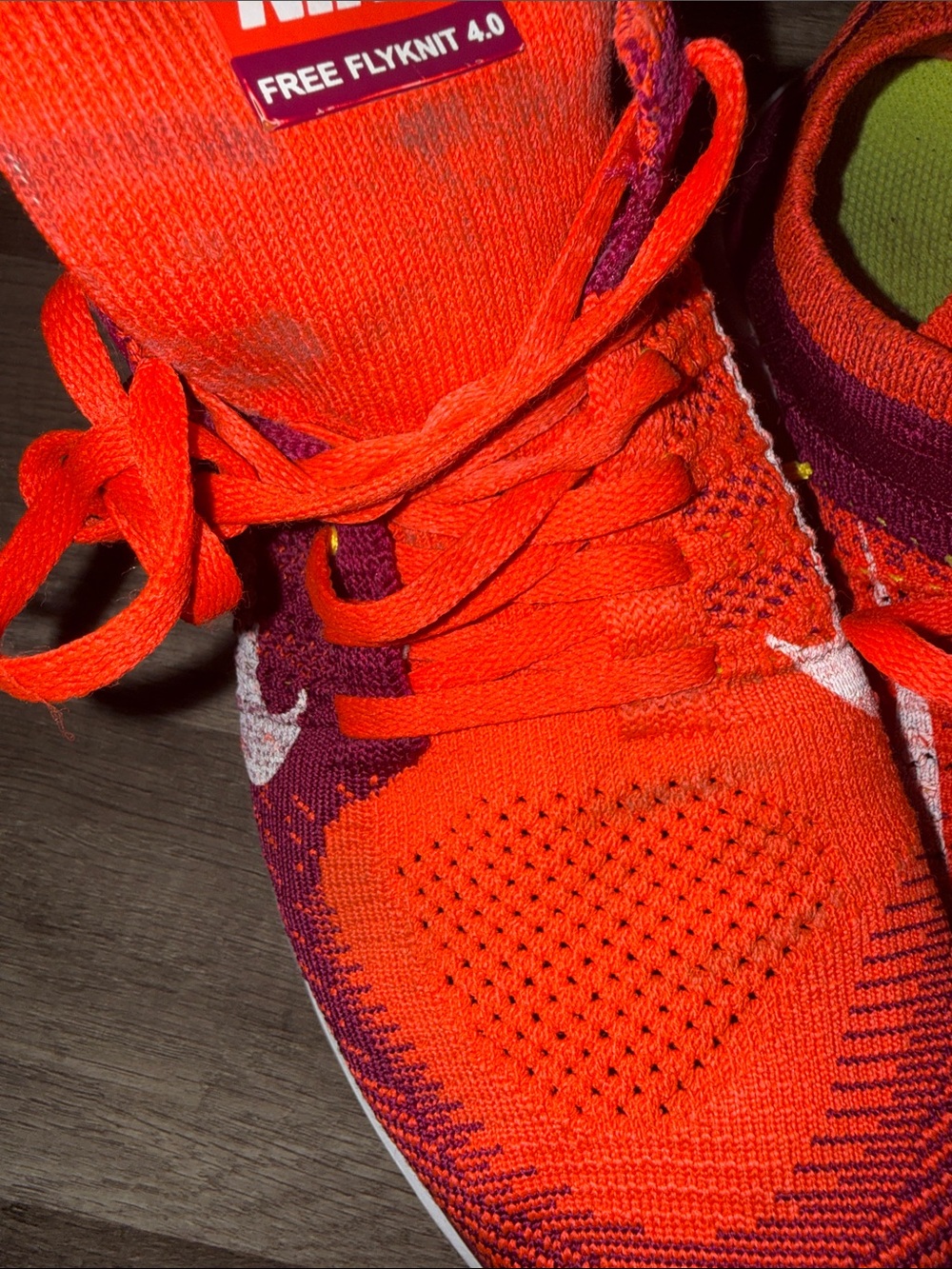 Nike Free 4.0 Flyknit Women's Running Sneakers - 8.5 - Picture 8 of 10